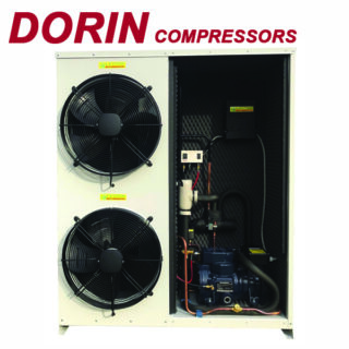 SILENT HOUSED CONDENSING UNITS COMPRESSORS DORIN Inverter