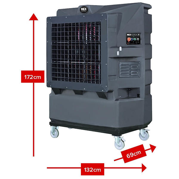 REX NORDIC 25000 EVAPORATIVE AIR COOLERS